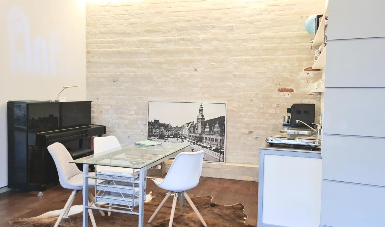 莱比锡Loft Im Hundertjaehrigen Backhaus公寓 外观 照片
